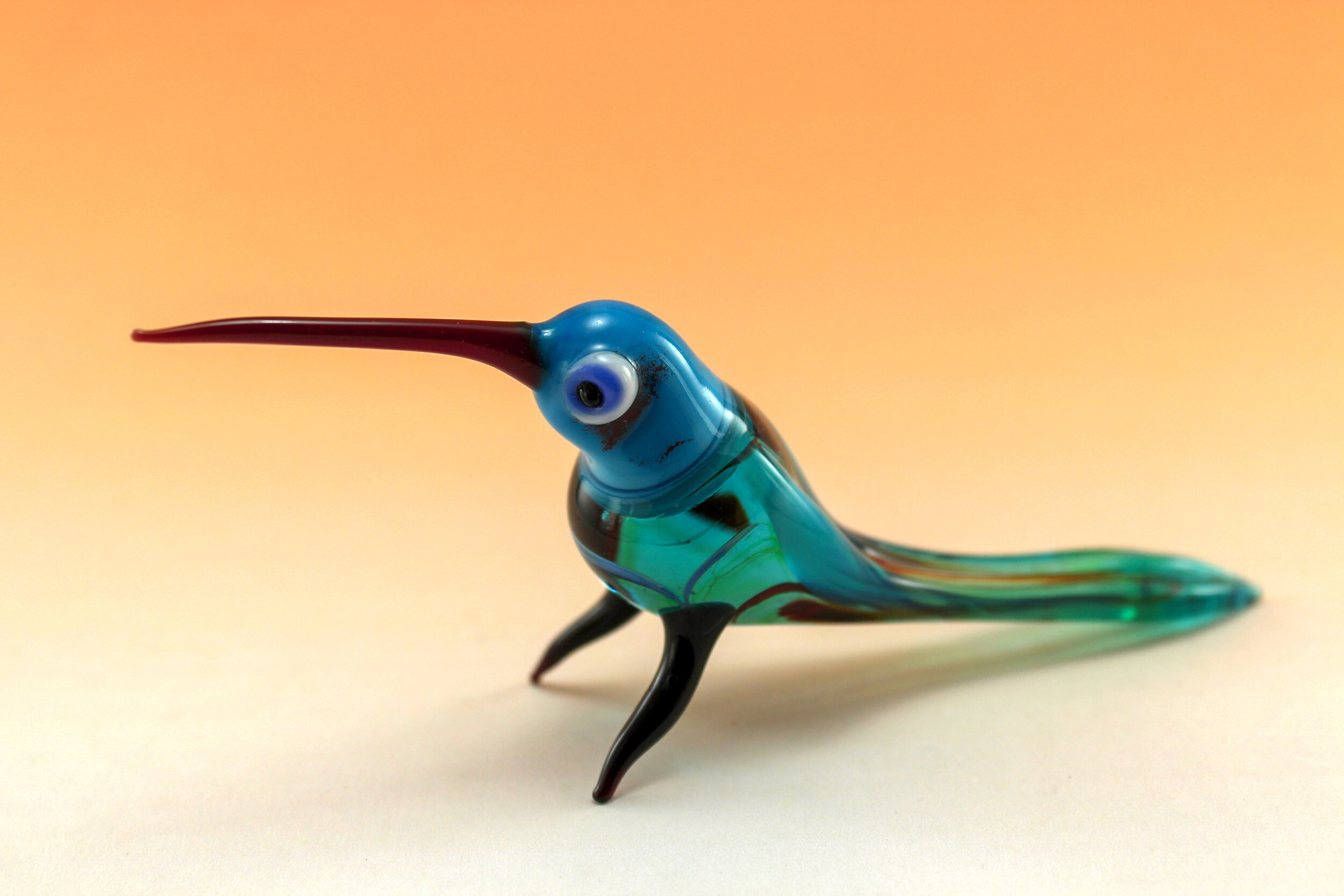 Glass Bird Glass Animals Art Glass Etsy