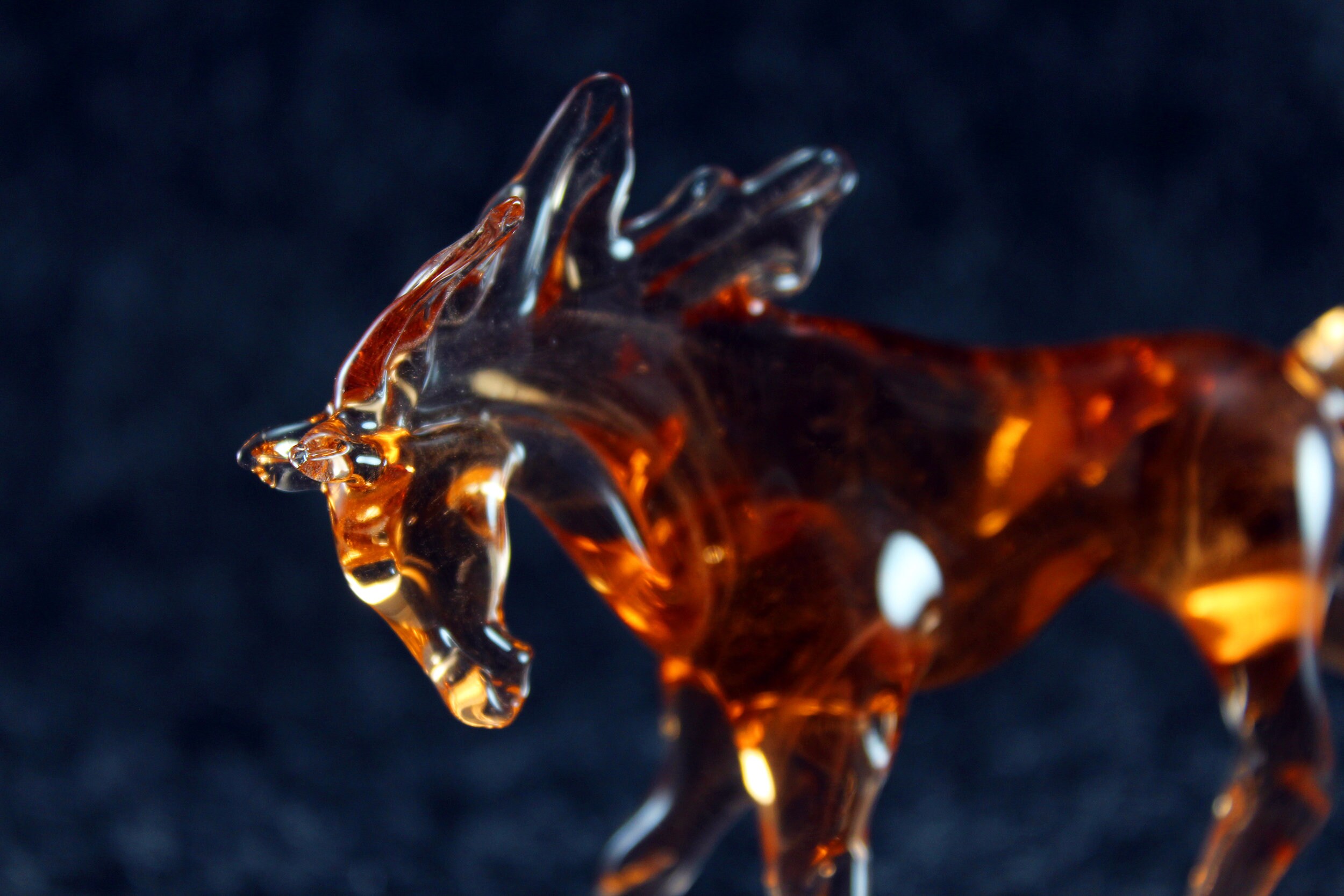 Glass horse art glass home decor glass horse fused glass horse Etsy