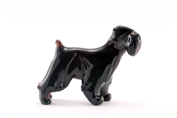 Art Blown Glass Murano Figurine Glass Dog Irish Wolfhound