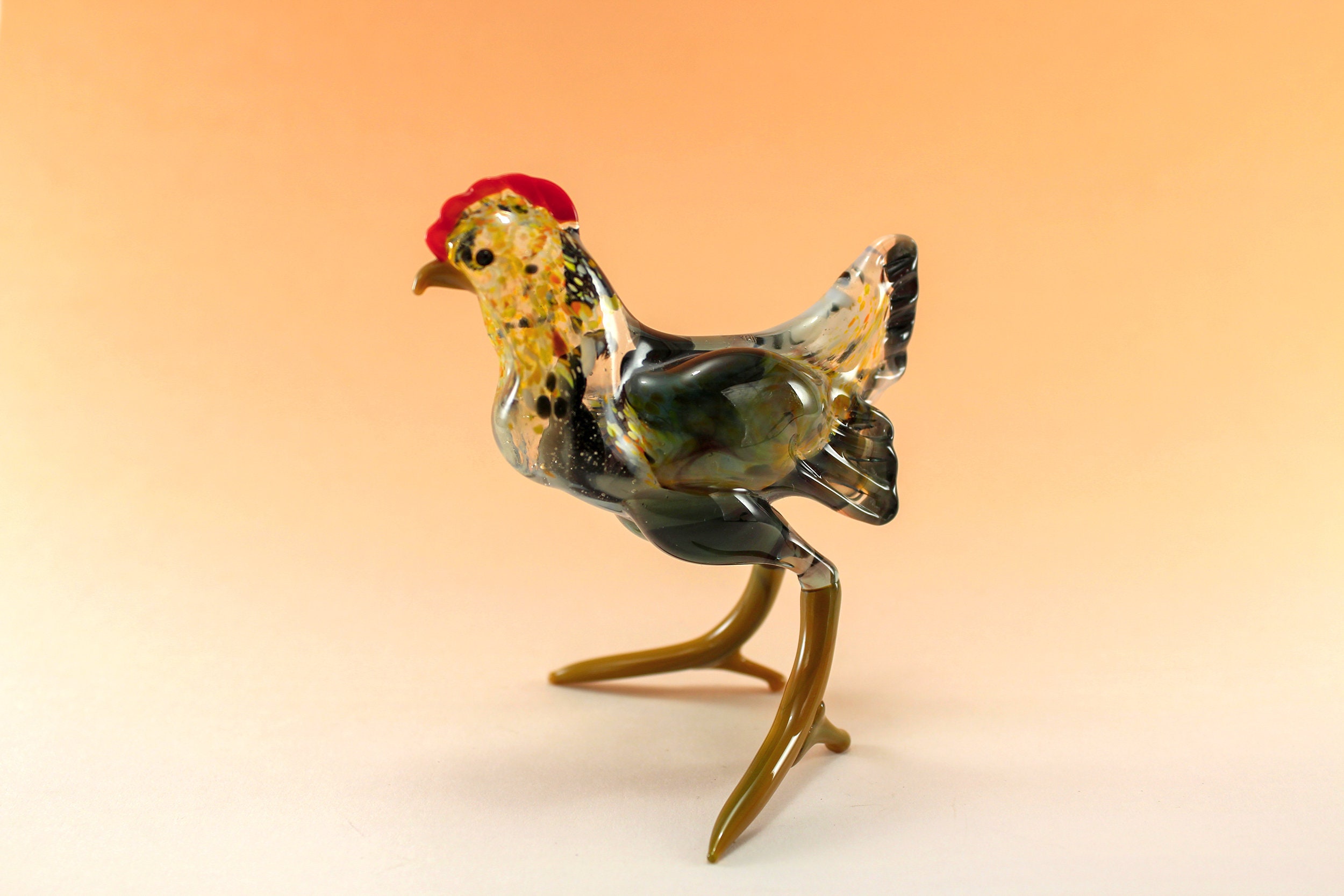 Hoypeyfiy Hühnerfigur Aus Kunstharz - Weiß, Naturgetreu, Indoor & Outdoor