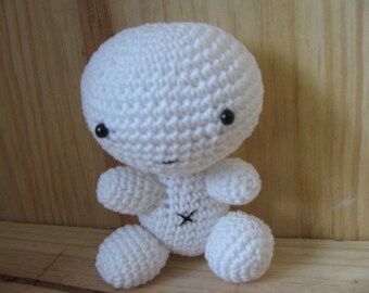 small mushroom fully crocheted mein