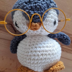 Marcel the pretty penguin and his big glasses