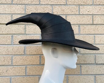 Leather Wizard Hat (made to Order) - Etsy