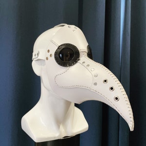 Leather Plague Doctor Mask (Made to Order) image 9