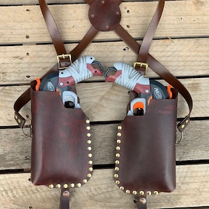 Double Hammershot Shoulder Holster (Made to Order)