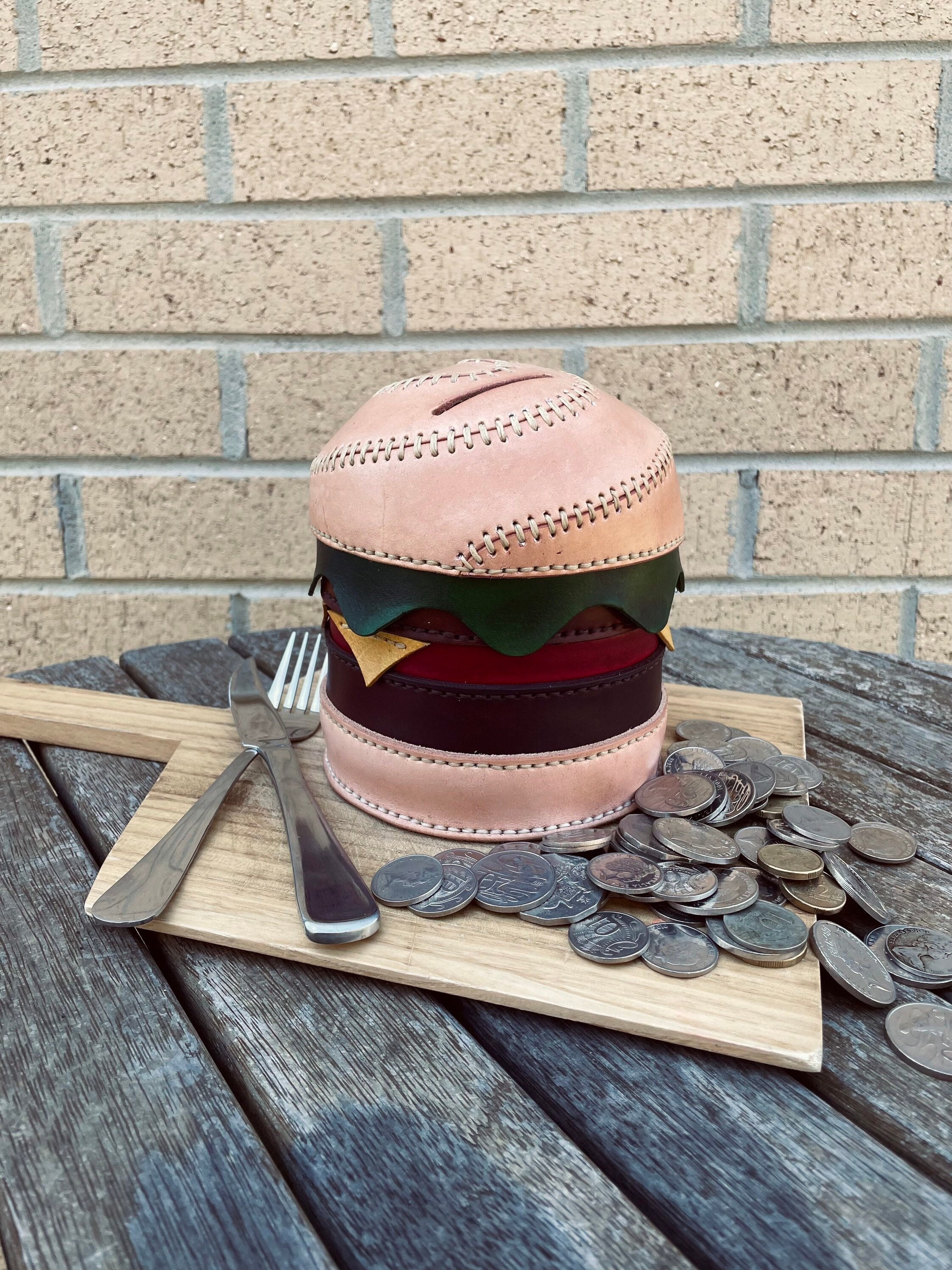 Cheeseburger 2024 piggy bank
