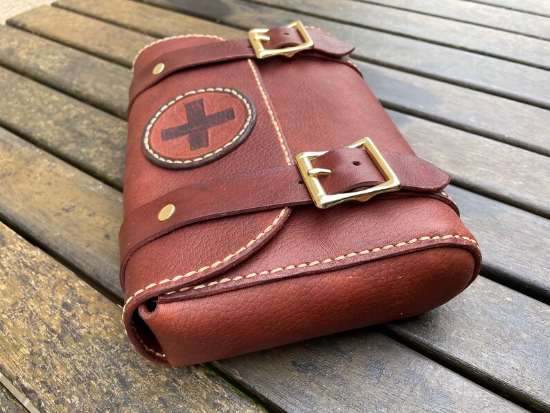 Leather First Aid Pouch made to Order Etsy