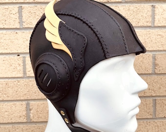 Leather Aviator Cap (Made-to-Order)