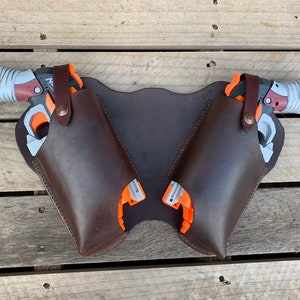 Double Hammershot Rear-draw Holster (Made to Order)