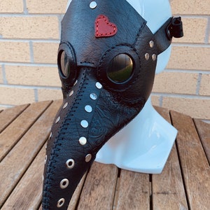 Leather Plague Doctor Mask (Made to Order) image 5