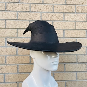 Leather Wizard Hat (Made to Order)