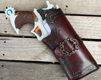 Leather Cross-Draw Holster for McCree Blaster (Made to Order)