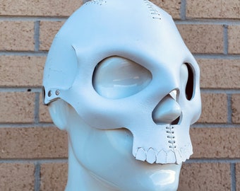 Leather Skull Mask (Made to Order)