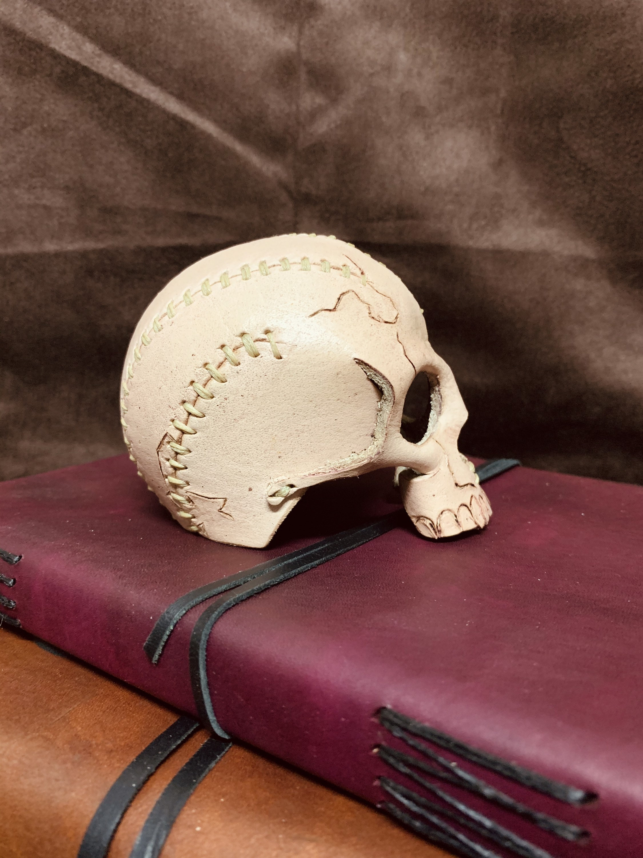 Decorative Leather Skull three Kinds Etsy