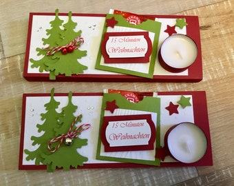 10 Geschenkanhanger 15 Minuten Weihnachten Etsy