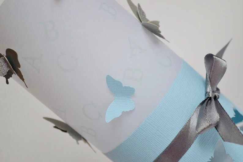 Windlight Light Envelope Table Decoration Training Butterflies