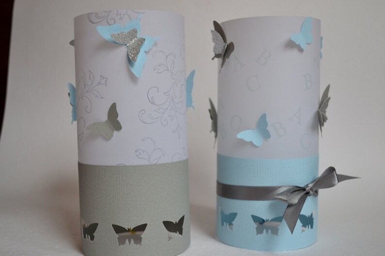 Windlight Light Envelope Table Decoration Training Butterflies