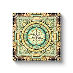 Sri Sri Yantra1 Canvas Wrap