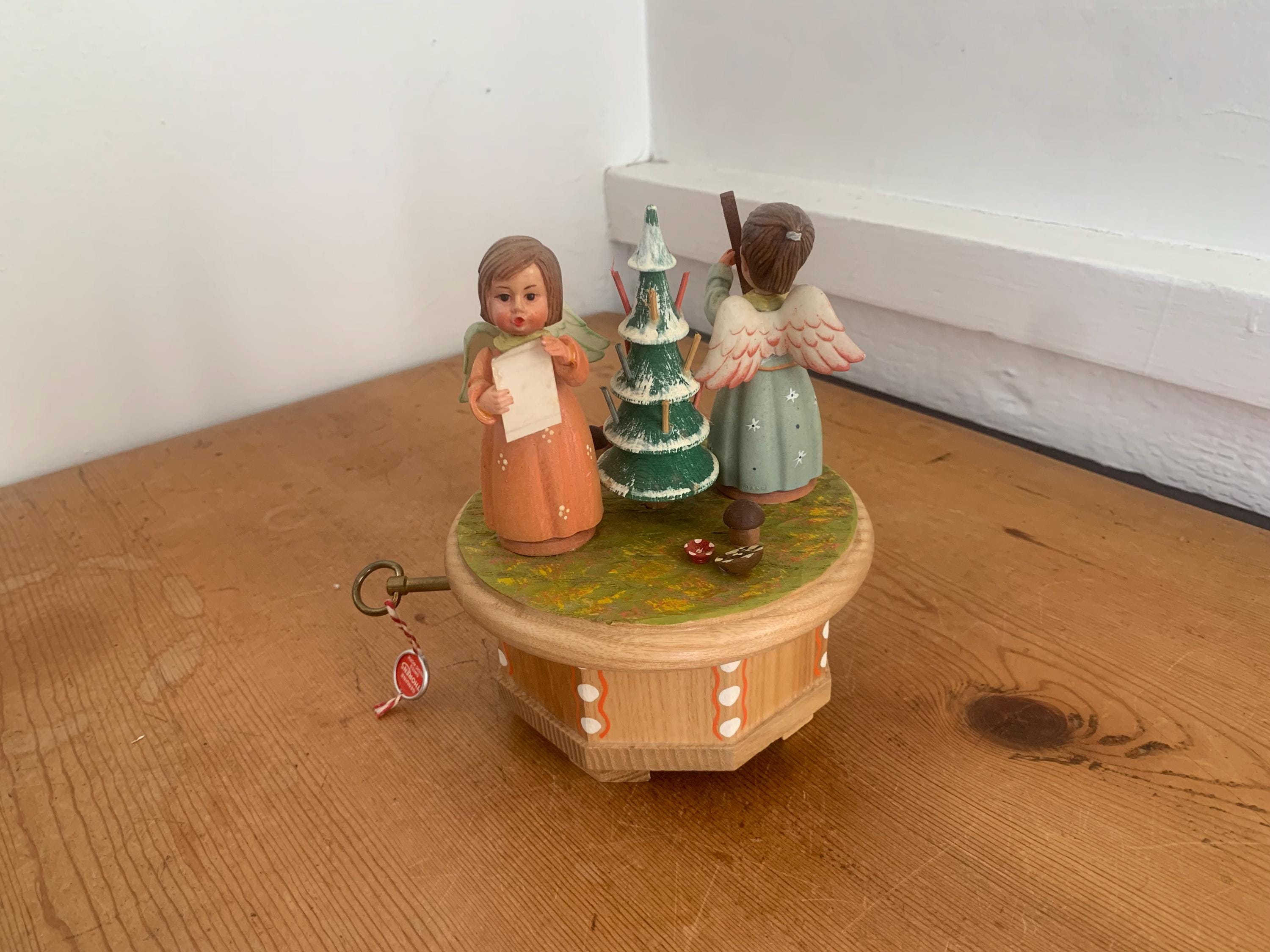 Anri Christmas Music Box - Etsy Anri Christmas Music Box - Etsy