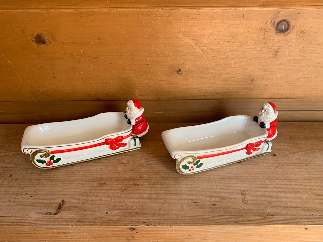 Vintage Santa Serving Platter main image 1