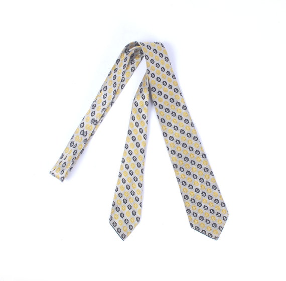 Vintage 30s Necktie - 30s Brocade Necktie - 30s Si