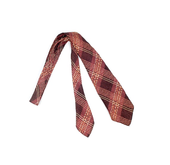 Vintage 30s Necktie - 30s Cravat - 30s Tie - 30s P