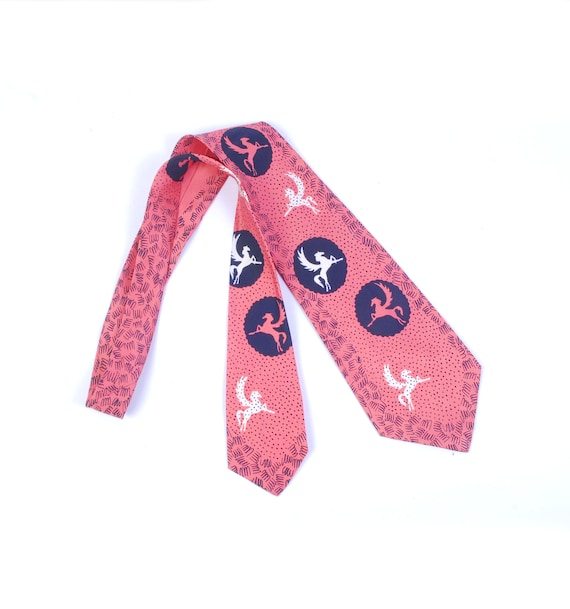 Vintage 40s Tie - 40s Necktie - 40s Cravat - Wide