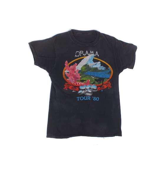Vintage 80s T-Shirt - Vintage YES T-Shirt - 80s Ye