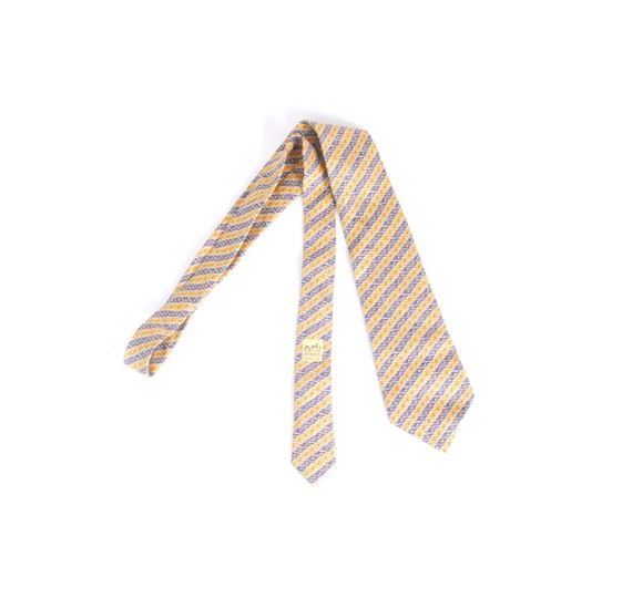 Vintage 80s Tie - 80s Hermes Tie - Vintage Hermes