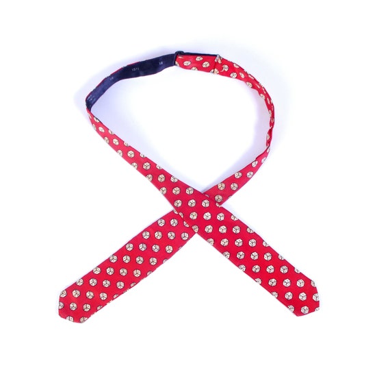 Vintage 60s Tie - 60s Bow Tie - Vintage Bow Tie -