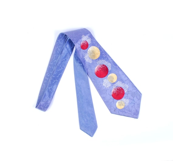 Vintage 40s Tie - 40s Necktie - 40s Cravat - Wide