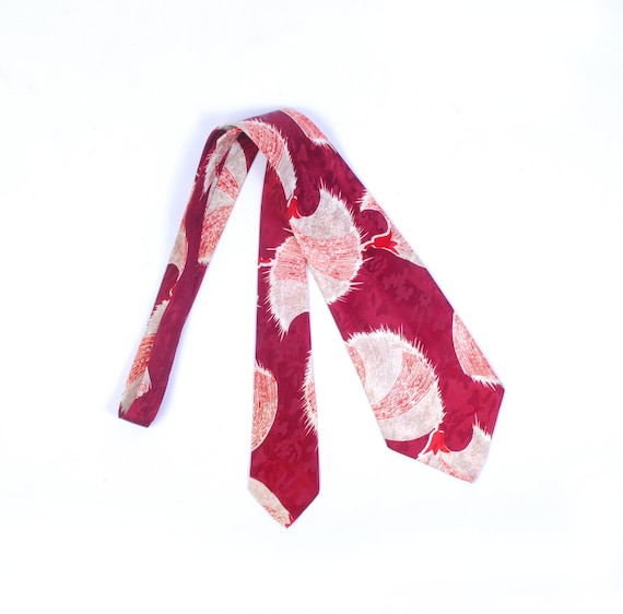 Vintage 40s Tie - 40s Necktie - 40s Cravat - Wide