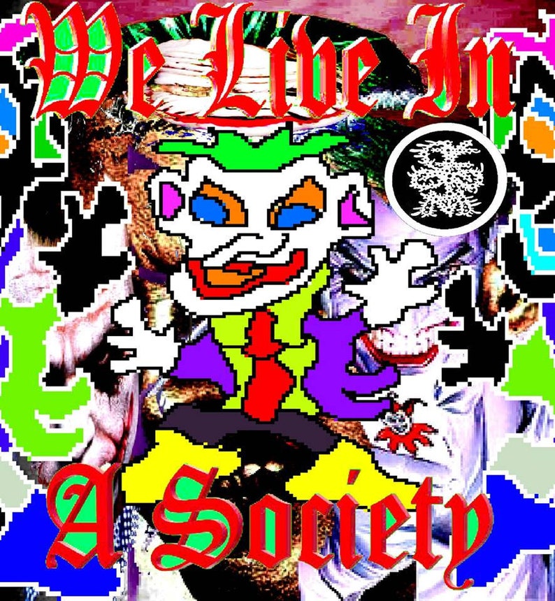 we live in a society tshirt