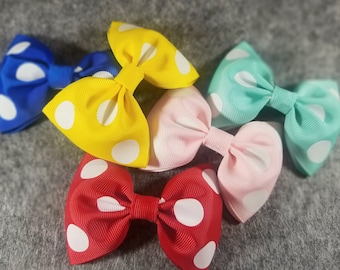 minnie mouse bow hair tie