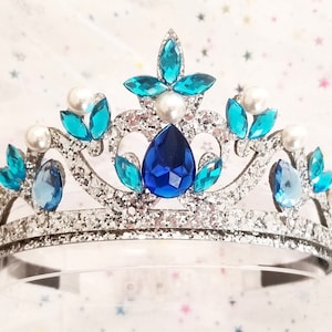 Couronne Elsa, Couronne de fête, La reine des neiges, Diadème de princesse, Couronne Disney, Couronne d'anniversaire, Bandeau couronne, Couronne de princesse