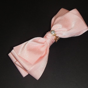 6&quot; Hair Bow, Pink Hair Bow, Multi Layered Bow, Pink Ribbon Bow, Girls Hair Bow, Hair Bow, Pink Bow, Hair Accessories