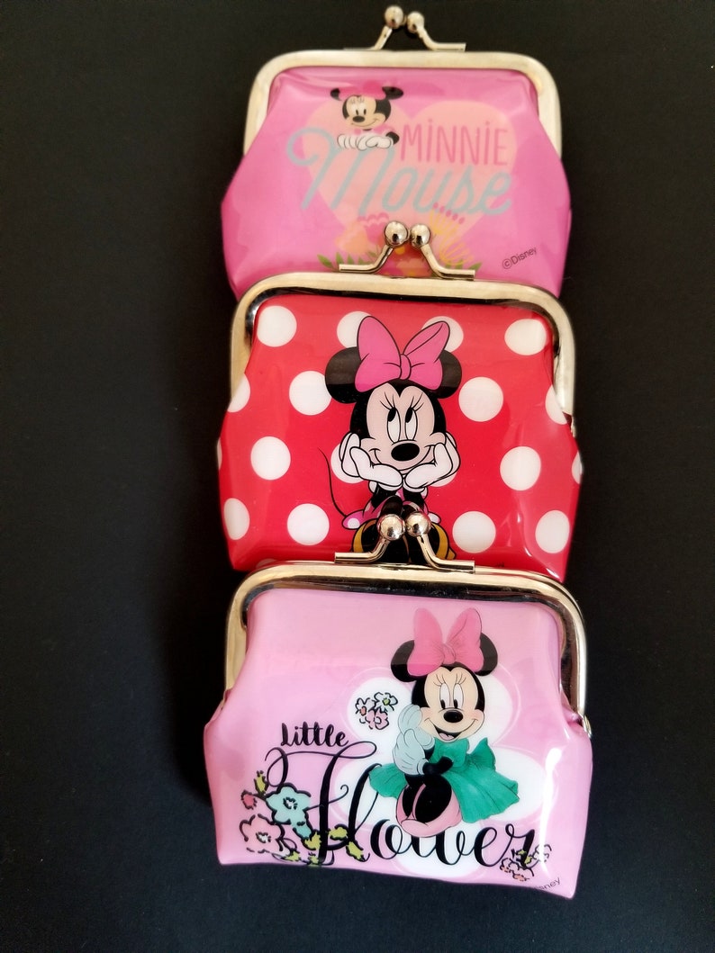 Disney Coin Purse Minnie Mouse Coin Purse Minnie Coin Purse Etsy