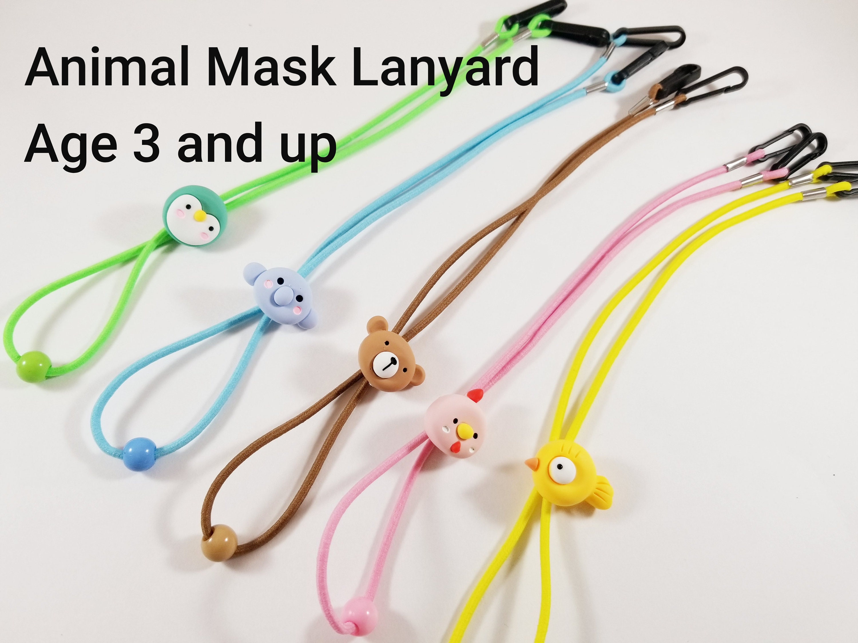 Kids Mask Lanyard, Mask Strap, Cute Mask Lanyard, Kids Mask Holder, M…