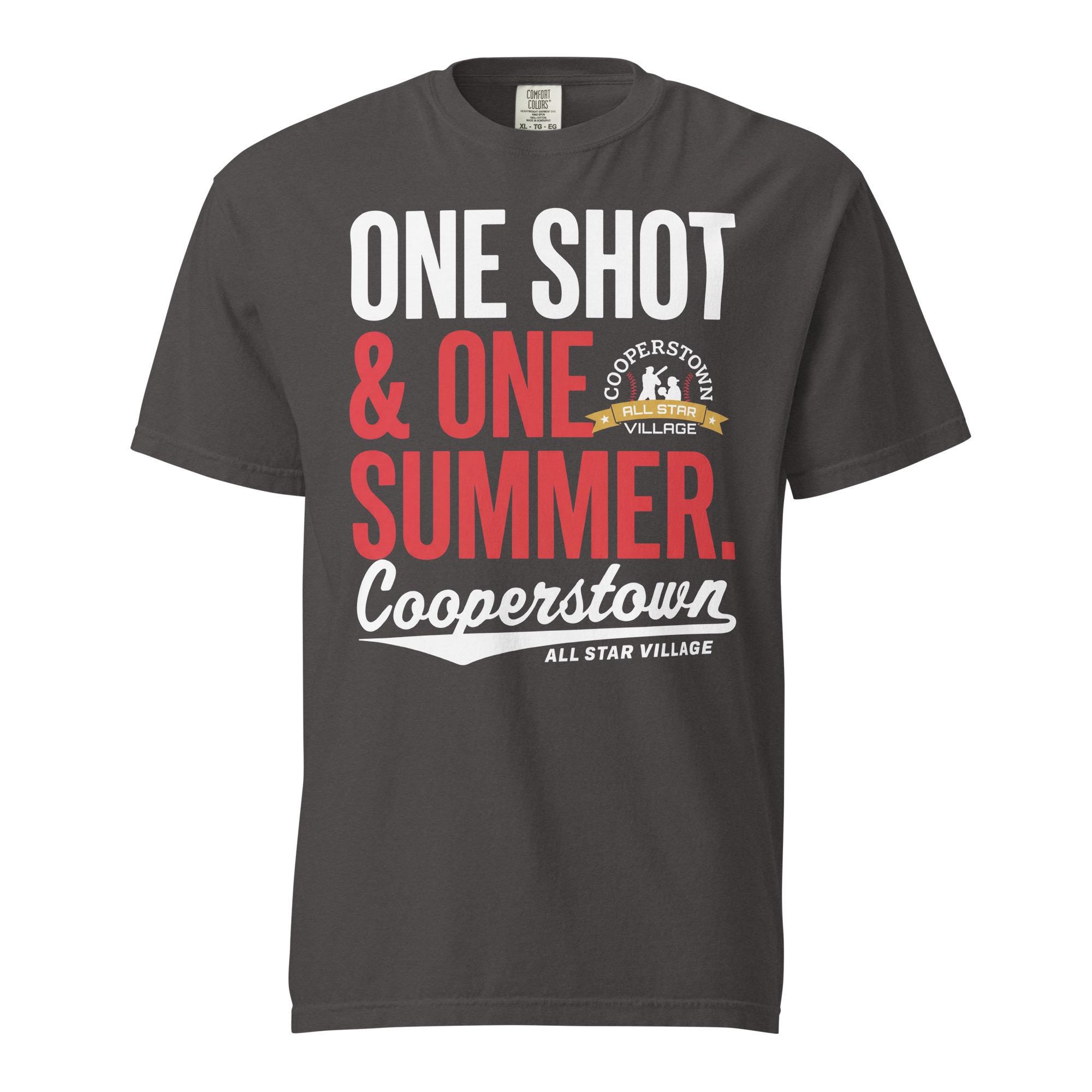 Cooperstown All Star Village Shirt, One Shot One Summer Tee