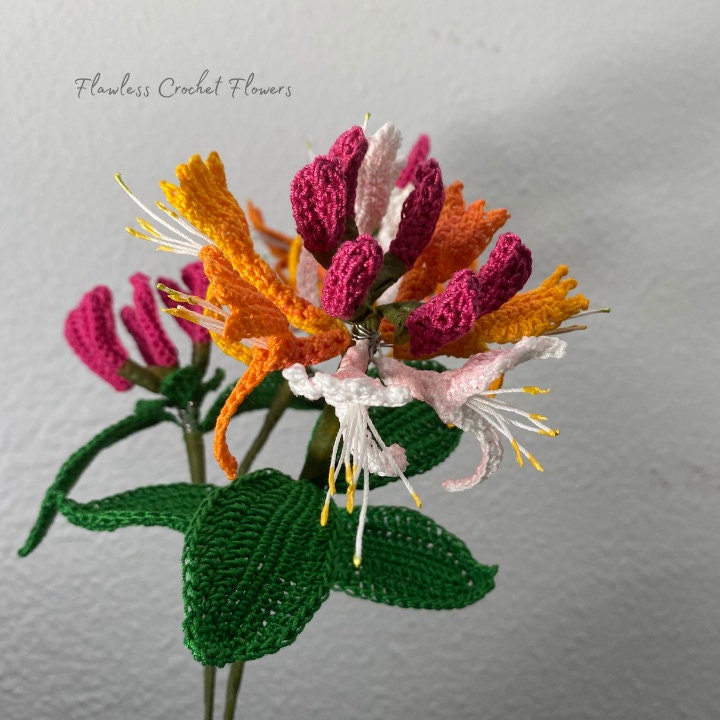 Japanese crochet flowers
