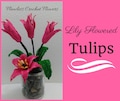 Crochet Tulip Pattern, Crochet Flowers, Lily Flowering Tulips product logo