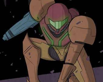 Samus A4 Print