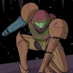 Samus A4 Print
