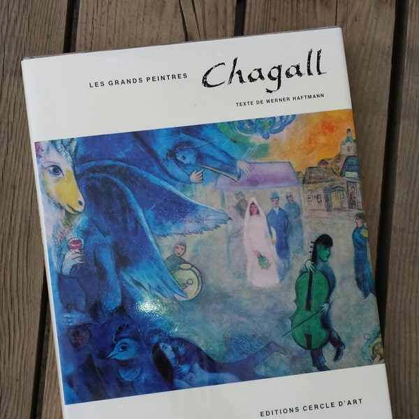 Chagall book the great painters of Werner Haftmann 1971 vintage