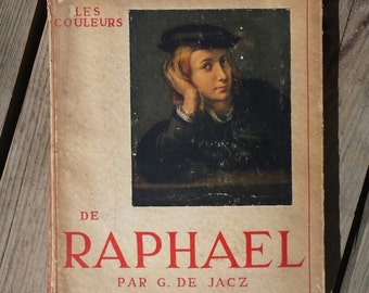 Buch „Die Farben Raffaels“ von G. De Jacz, Jahrgang 1937