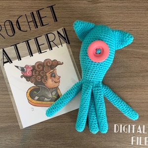 PATTERN Coraline Squid Crochet Pattern