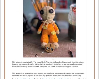 PATTERN Trick ‘R Treat Samhain Crochet Pattern