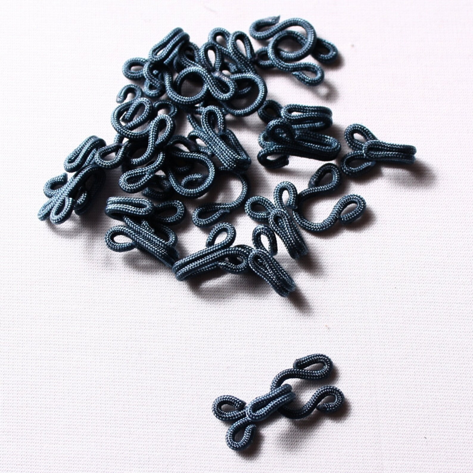 12 Decorative Fasteners 20x10mm or 30x15mm Metal/polyester Etsy
