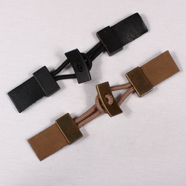 mens leather tie