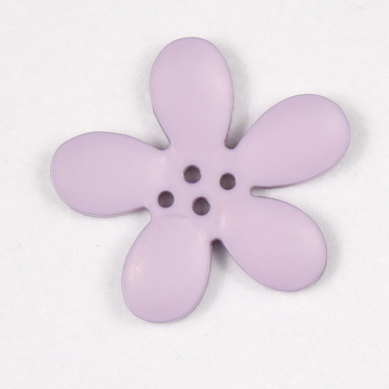 6 Flowershaped Buttons 40mm Nylon 4 Holes 9 Colors Etsy